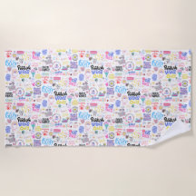 Affirmation Beach Handtuch