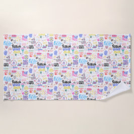 Affirmation Beach Handtuch