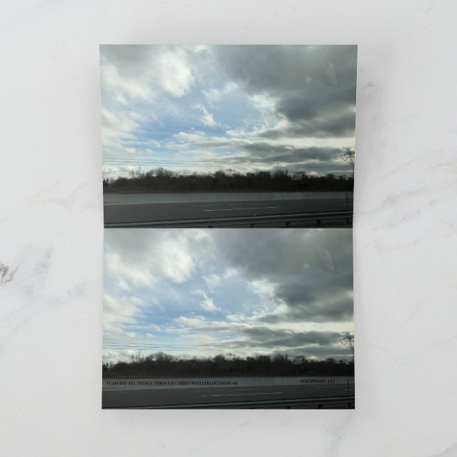 AFFIRMATION  DANKESKARTE (Innenseite)