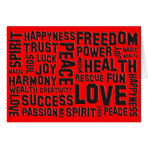 Affirmations Black   Feuer rot