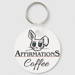 Affirmations Coffee Key Chain Schlüsselanhänger