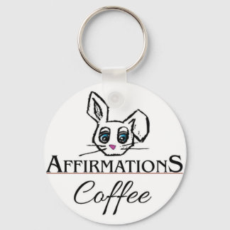 Affirmations Coffee Key Chain Schlüsselanhänger