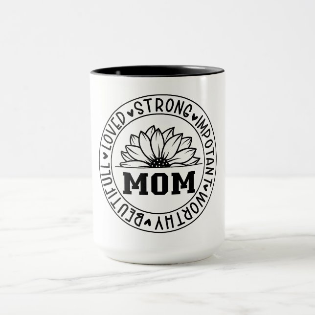 Affirmations-Kreis MUTTER-Tasse Tasse (Zentrum)
