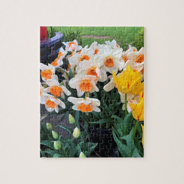Affodils & Tulips, Oregon Puzzle (Vertikal)