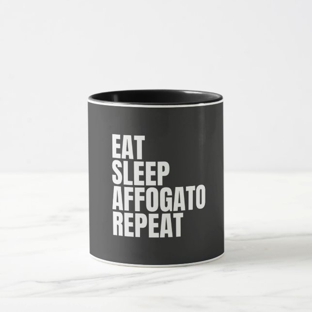 Affogato-Kaffee Tasse (Zentrum)