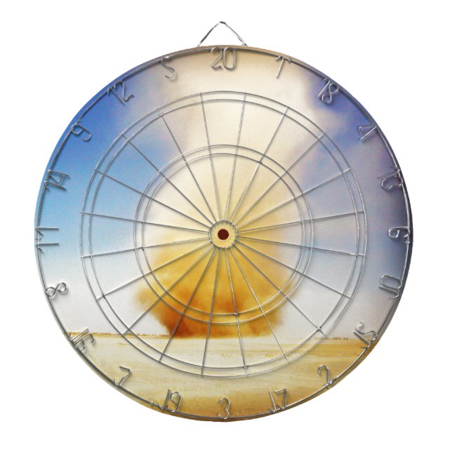 Afganistan Dust Devil Dart Board Dartscheibe (vorne)