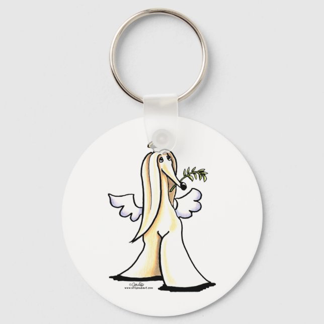 Afghan Angel Schlüsselanhänger (Vorderseite)