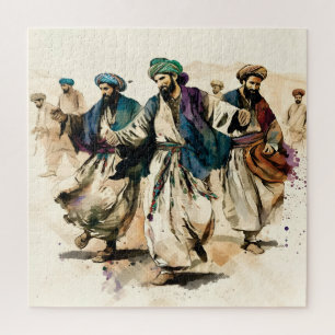 Afghan Athan Dance Puzzle