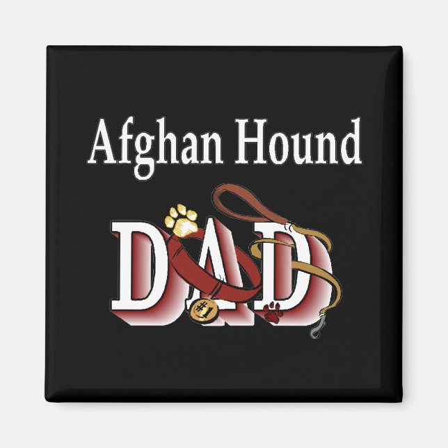 afghan dad dad Magnet (Vorne)