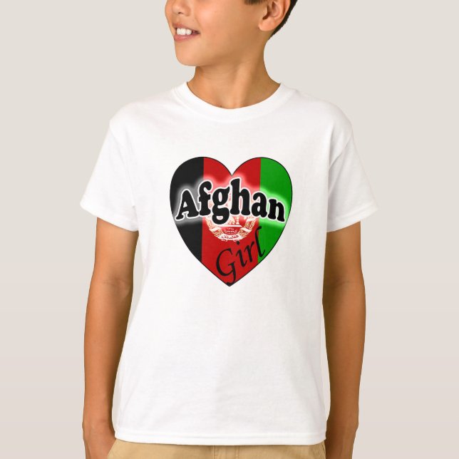 Afghan Girl T-Shirt (Vorderseite)