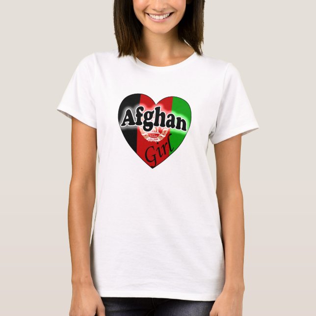 Afghan Girl T-Shirt (Vorderseite)