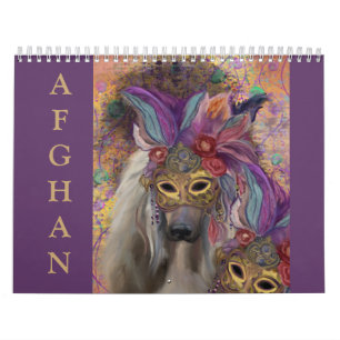 Afghan Hound 2025 Kalender