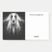 Afghan Hound Abstrakt Art Dog Name