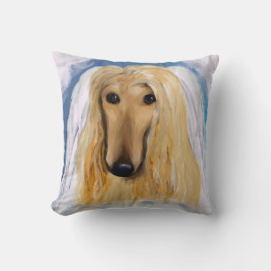 Afghan Hound Angel Kissen