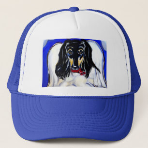 Afghan hound angel truckerkappe