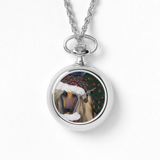 AFGHAN HOUND ARMBANDUHR (Vorderseite)
