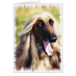 Afghan Hound Art Geschenke
