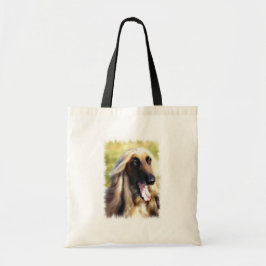 Afghan Hound Art Geschenke Tragetasche