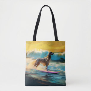 Afghan Hound Beach Surfmalerei