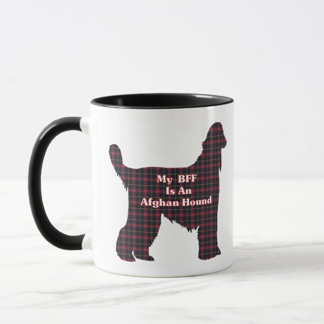 AFGHAN HOUND BESTE FREUNDIN TASSE (Links)