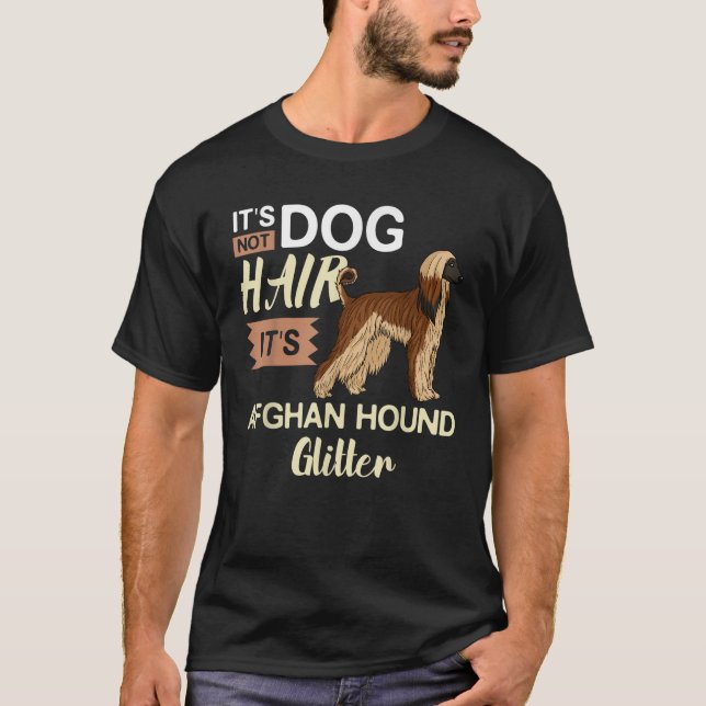 Afghan Hound Dog Geschenk Welpen Eigentümer Lover T-Shirt (Vorderseite)
