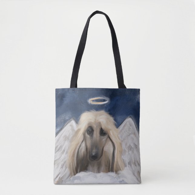 Afghan Hound Engel (Vorderseite)