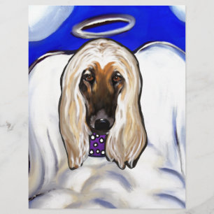 Afghan Hound Engel