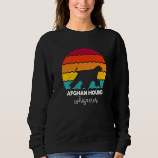 Afghan-Hound-Flüsterer Sweatshirt