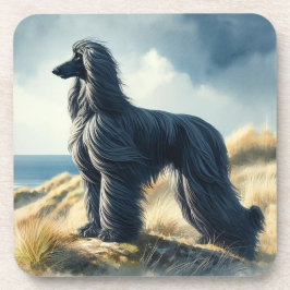 Afghan Hound Getränkeuntersetzer
