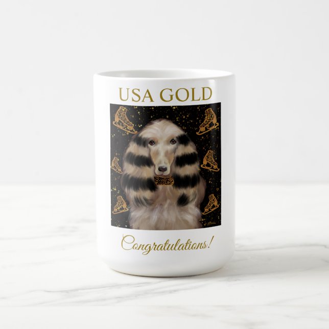 AFGHAN HOUND KAFFEETASSE (Mittel)