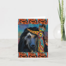 Afghan Hound Karte