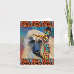 Afghan Hound Karte