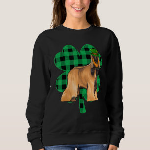 Afghan Hound Leprechaun St Patricks Day Lucky C Sweatshirt