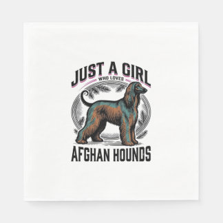 Afghan Hound Liebhaber Vintage Hundemutter-Shirt D Serviette