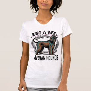 Afghan Hound Liebhaber Vintage Hundemutter-Shirt D T-Shirt