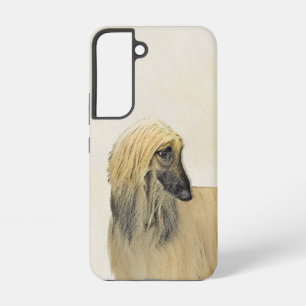 Afghan Hound Malerei - Niedliche Original Dog Art Samsung Galaxy Hülle