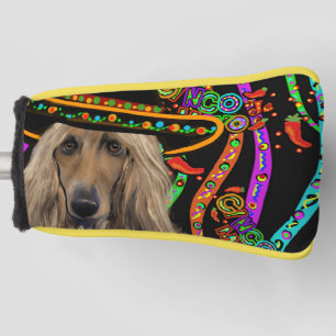 Afghan Hound Mexiko Golf Headcover