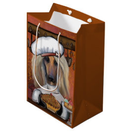 AFGHAN HOUND MITTLERE GESCHENKTÜTE