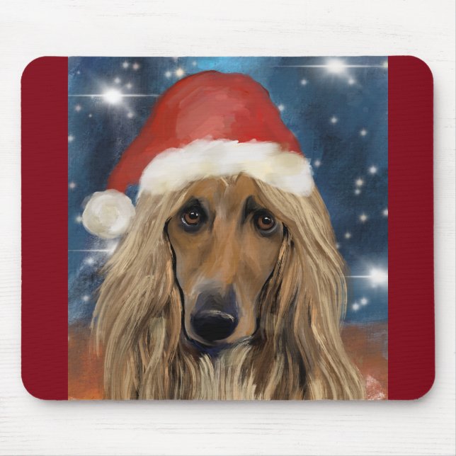 AFGHAN HOUND MOUSEPAD (Vorne)