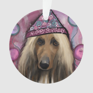 Afghan Hound Ornament