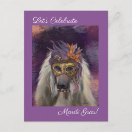 AFGHAN HOUND POSTKARTE