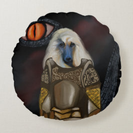 Afghan Hound Rundes Kissen