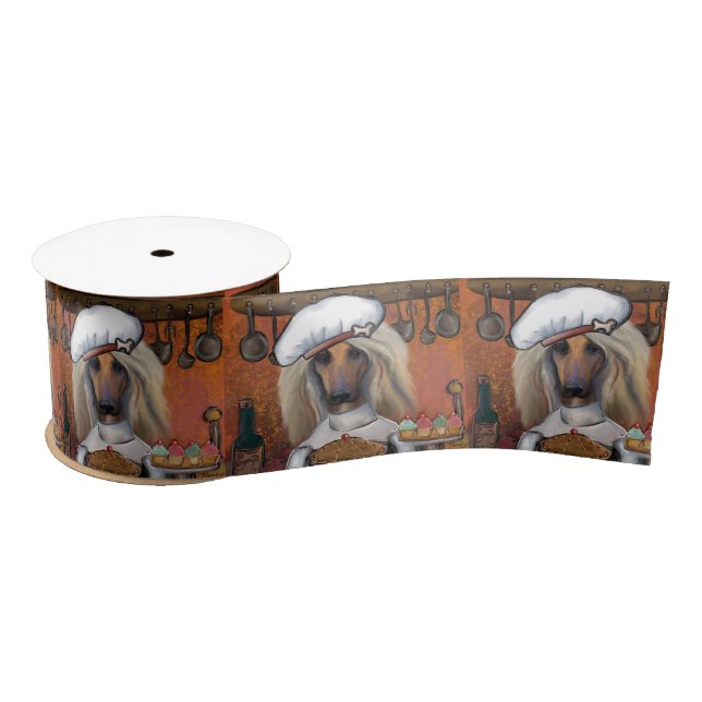 AFGHAN HOUND SATINBAND (Spule)