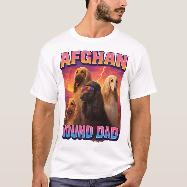 Afghan Hound T-Shirt (Vorderseite)