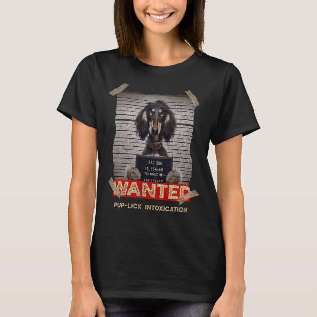 Afghan Hound T-Shirt (Vorderseite)