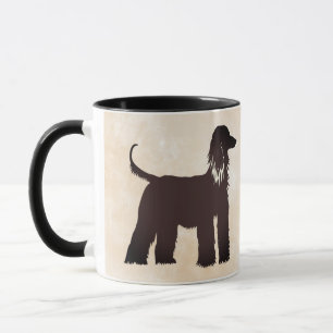 Afghan Hound Tasse