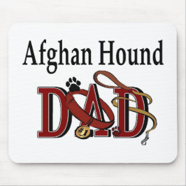 Afghan Hound Vater Apparel Geschenke Mousepad