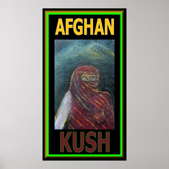 AFGHAN KUSH POSTER (Vorne)