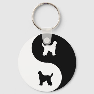 Afghane Yin Yang Schlüsselanhänger