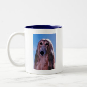 Afghanen-Tasse Zweifarbige Tasse